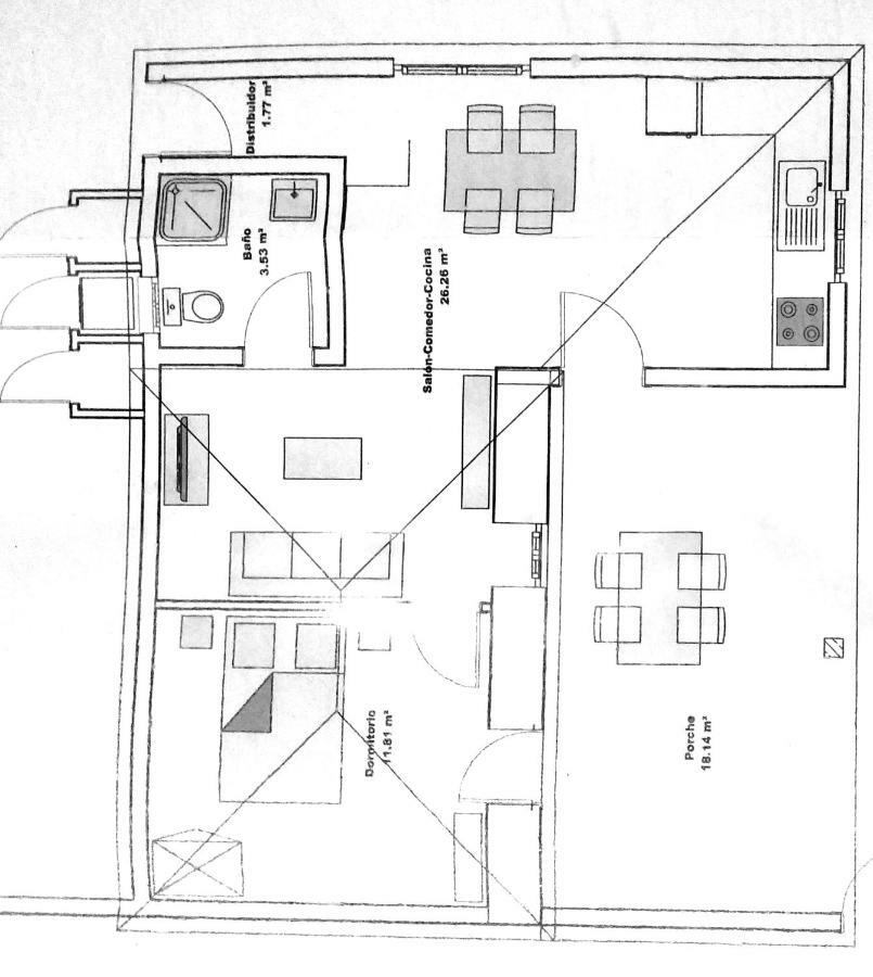 La Casa De La Cartita Villa Puntagorda Eksteriør billede